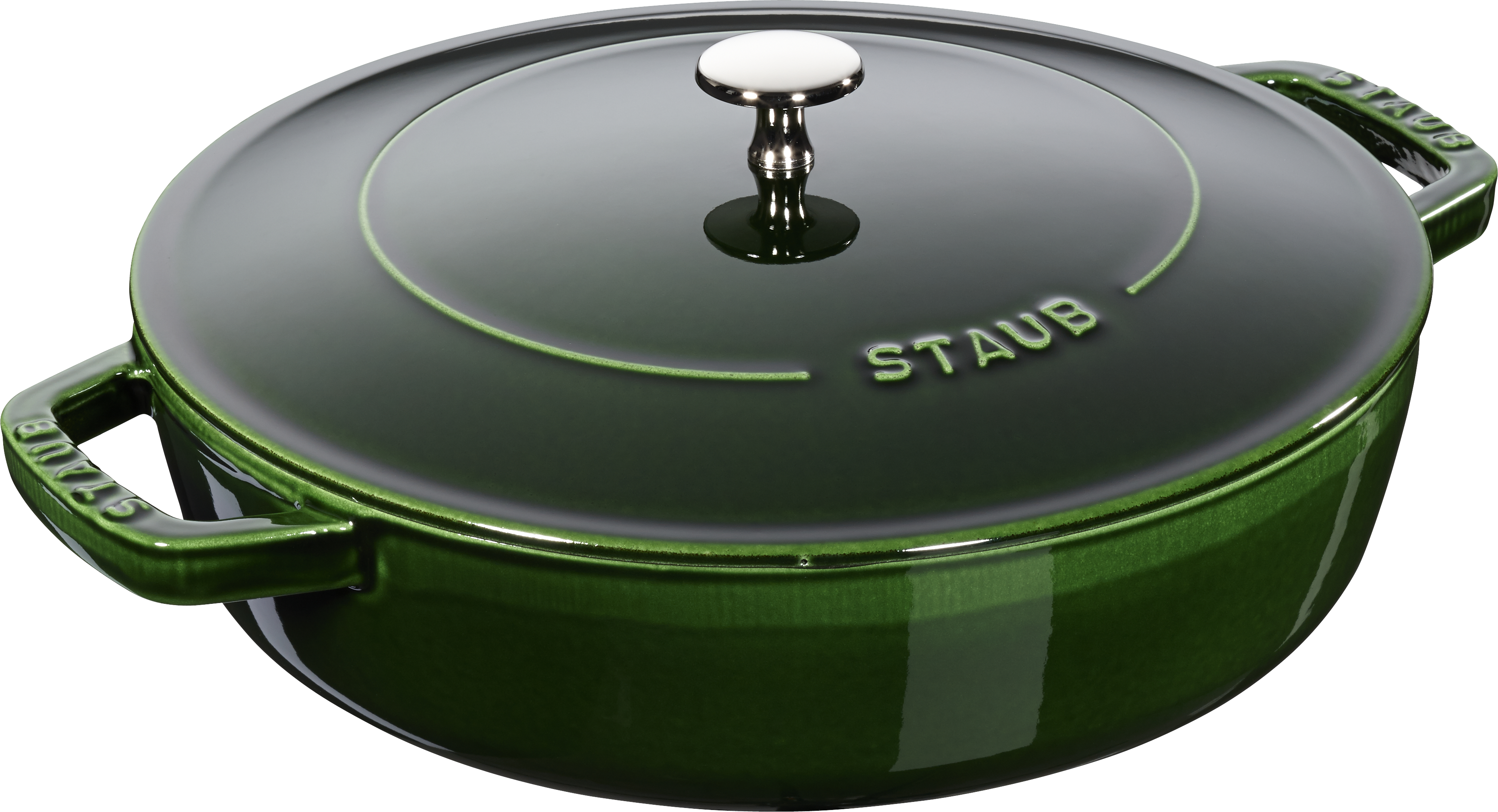 Braiser with Chistera Drop-Structure