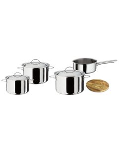 Cristal Starter Set 4-pcs with sauté pan an trivet