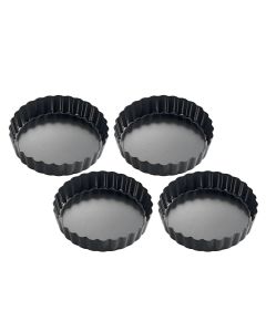Küchenprofi BAKE MINI Tarteletteformen rund, 4er-Set