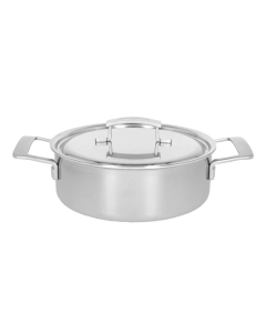 Demeyere Industry 5 Bratentopf niedrig geschlossener Rand, Ø24cm