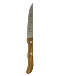 Olivenholz Frühstücksmesser/Schinkenmesser, 22cm