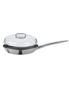 Spring Vulcano Pure Bratpfanne mit Domo Glasdeckel