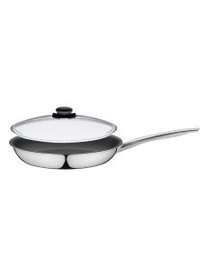 Vulcano Classic Bratpfanne mit Vulcano Glasdeckel