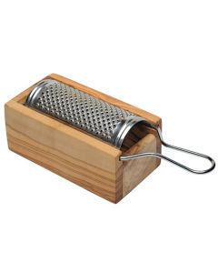 Cheese Grater Olive Wood
