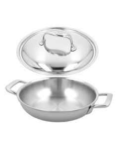 Demeyere Multifunction 7 Bratpfanne mit Edelstahldeckel