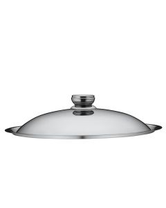 Wok Lid Stainless Steel, 35 cm