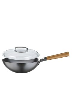 Spring Canton Wokpfanne mit Domo Glasdeckel