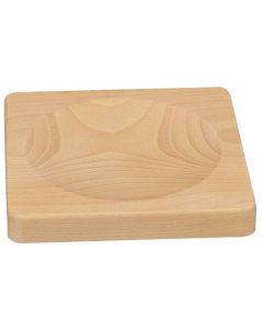 Wiegebrett eckig, geölt, 20x20x2,5cm