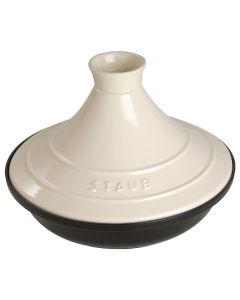 Tajine 28 cm, black-crème