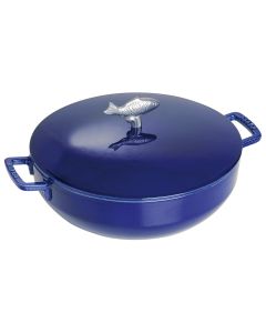 Bouillabaisse pot, 28 cm, dark blue