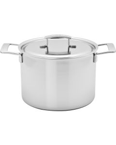Deep stockpot Industry with lid 24cm