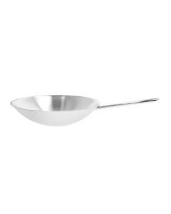 Wok with round base 7-ply