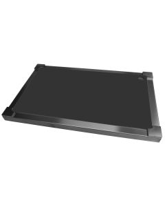 Top Board Edelstahl GN 1/1 mit 3 Schneideinlagen, schwarz