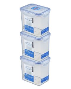 3 x Container Rectangular 850 ml (HPL808/3)
