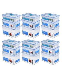 LocknLock Set gleiche Deckel, 18-tlg. (20,5 x 13,4 cm)