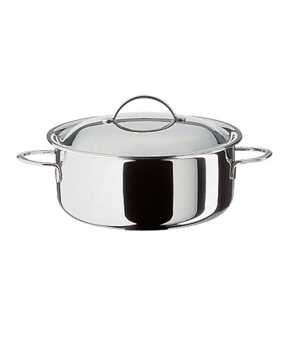 Spring: Cristal Low Casserole with Lid 24 cm