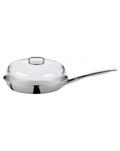 Spring: Brigade Premium Bratpfanne mit Domo Glasdeckel, Ø28cm
