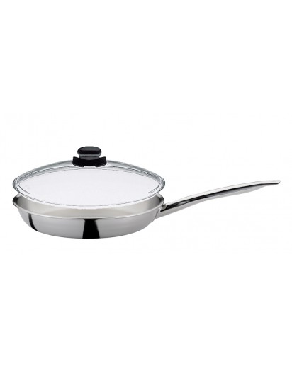 Spring: Brigade Premium Bratpfanne mit Vulcano Glasdeckel