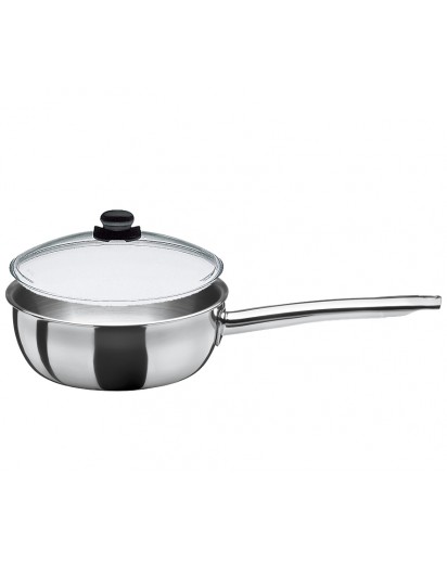 Spring: Brigade Premium Sauteuse mit Vulcano Glasdeckel, Ø20cm