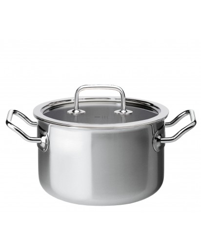 Spring: Brigade Basic Fleischtopf m. Glasdeckel, Ø20cm