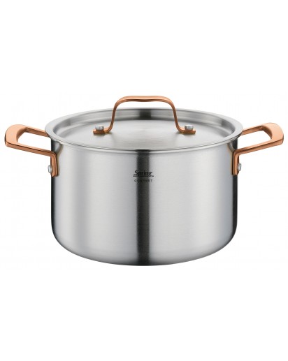 Spring: Gourmet Roségold Kochtopf, Ø20cm