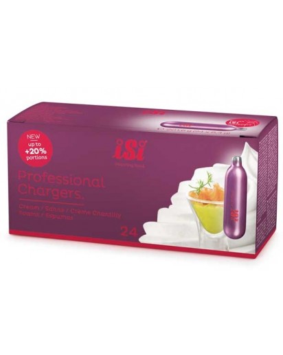iSi: N2O Cream Chargers Professional - 24 Pcs