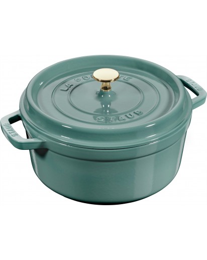 Staub: Runde Cocotte, Ø20cm, Eukalyptus