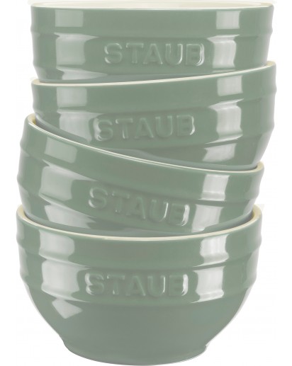 Staub: Schüssel Set 4-tlg., Ø14cm, Eukalyptus