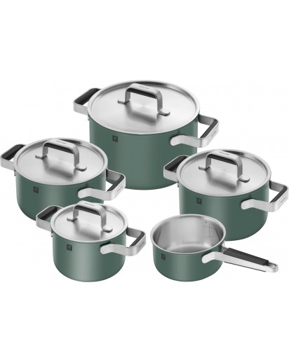Zwilling: Pure Kochgeschirrset, 5-tlg., Grün
