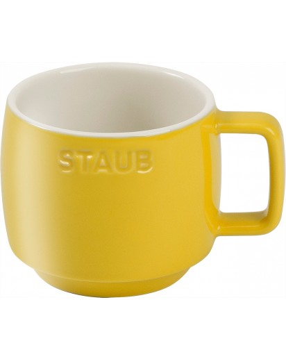 Staub: Tasse 250 ml, Citron, Keramik