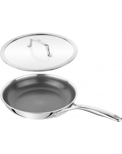Zwilling: Peak Bratpfanne mit Glasdeckel, Keramikbeschichtung, ⌀26cm