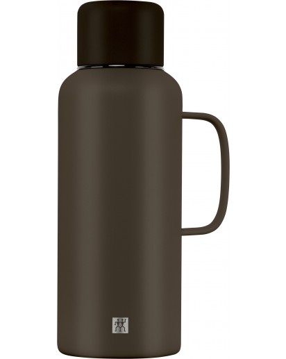 Zwilling: Thermo Plus Thermokanne, 1,2 l, Edelstahl, Chocolate