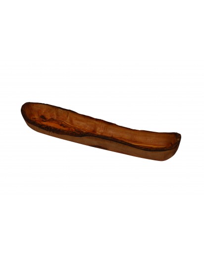 French Bread Bowl Olive Wood, 40 x 8 cm