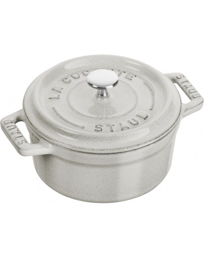 Staub: Runde Mini Cocotte, Weißer Trüffel, Ø10cm