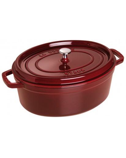 Staub: Oval Cocotte, 23cm, grenadine