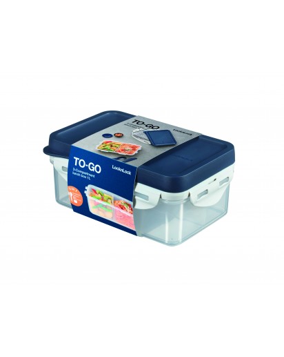 LocknLock: Lunchbox mit Besteck und Einsatz (HPL817L)