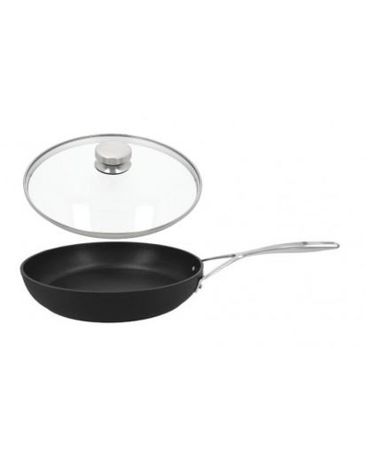 Demeyere: Alu Pro 5 Bratpfanne mit Zwilling Glasdeckel, Ø28cm