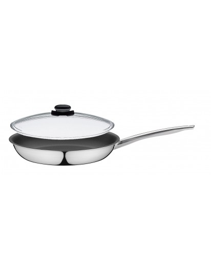 Spring: Vulcano Classic Bratpfanne mit Vulcano Glasdeckel