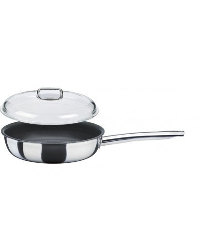 Spring: Vulcano Classic frying pan XL, with glass lid ∅24cm