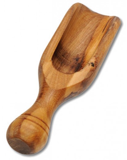 Scoop Olive Wood, 11 cm