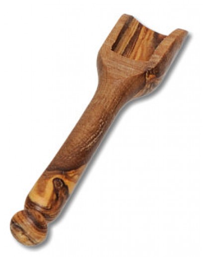 Scoop with Handle Olive Wood