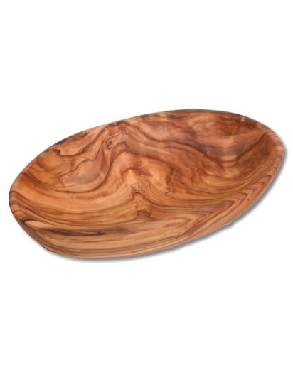 Bowl Oval Olive Wood, 16 x 10 cm