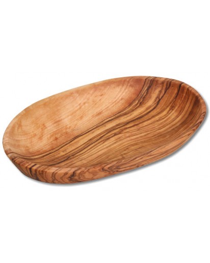 Bowl Oval Olive Wood, 18 x 11 cm