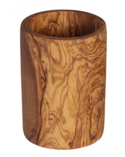 Cooking Utensil Holder Olive Wood