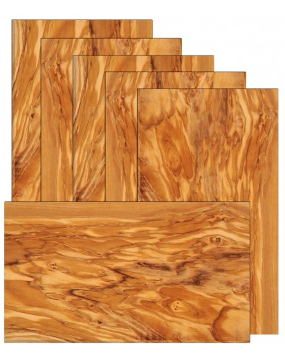 Herbs Cutting Board Olive Wood