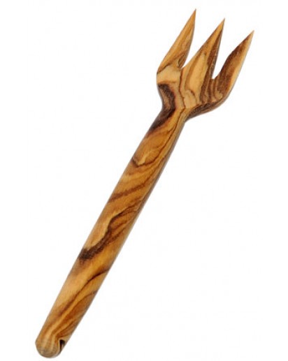 Antipasti Fork Olive Wood, 11 cm