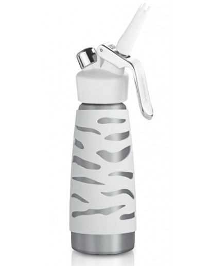 iSi: Dessert Whip mit Silikon Zebra-Cover, 0.5L