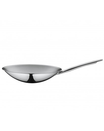 Spring: Wok with Long Handle, Round Bottom