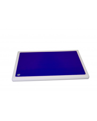 seleXions®: Top Board Schneidebrett inkl. 3 blaue Einlagen, 40x30x3cm