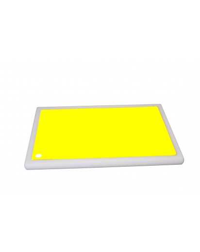 seleXions®: Top Board Schneidebrett inkl. 3 gelbe Einlagen, 53x32,5x3cm